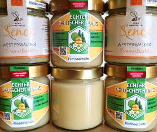 Westerwälder Himbeerblütenhonig, 500 Gramm, inkl. Pfand